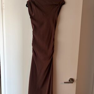 Lioness Chocolate Brown Maxi Dress